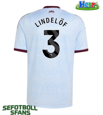 Aston Villa Victor Lindelof #3 Tredje Tröja 2026-27 Kortärmad